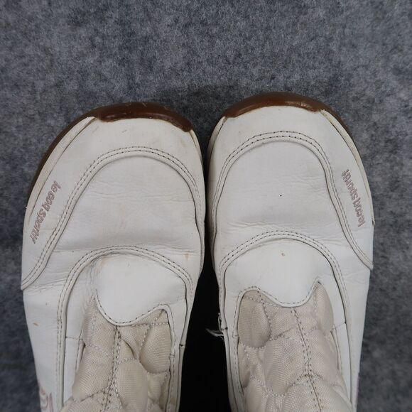 Le Coq Sportif Shoes Mens 7.5 Boots Winter Warm Quilted Outdoor Zip Active White - Picture 9 of 13